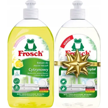 Frosch Eko Citron Máta, Sladká Mandle prostředek na mytí nádobí Sada 2x500ml