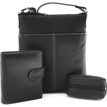 Peněženka Arwel Černá sada dámské kabelky, peněženky a klíčenky 412-3013-9769-2418-60