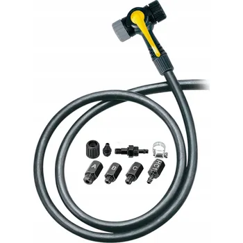 pumpička Podlahová pumpa Topeak TwinHead černá