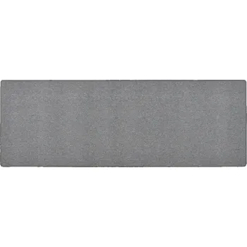 Koberec Běhoun na koberec, všívaný, tmavě šedý, 50x150 cm, polypropylen