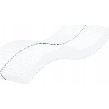 Matrace Oboustranná pěnová Matrace H2 / H3 , 90x190x17 cm, bílá