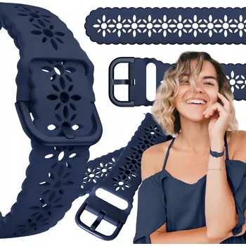 Řemínek na hodinky Řemínek ChronSmarta pro Xiaomi 20mm modrý