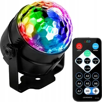 Světelný efekt Světelná koule MUSICMATE MB5 USB