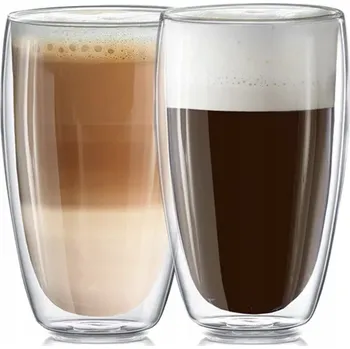 Sklenice Sklenice na kávu a čaj SIA HOME 430 ml 2 ks