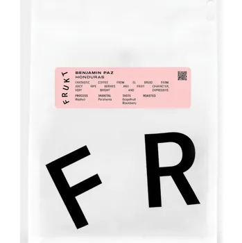 Káva Frukt Coffee Roasters Káva Benjamin Paz Parainema | Honduras