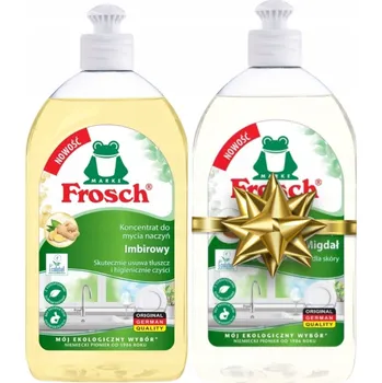 Frosch Eko Citron Máta, Zázvor Koncentrát na Mytí Nádobí Sada 2x500ml