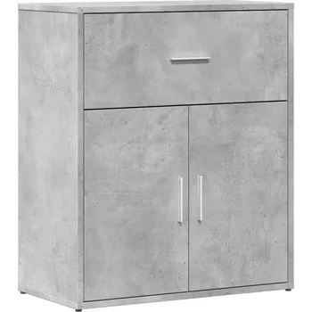 Komoda Skříňka z dřevotřísky, šedá betonu, 60x31x70 cm