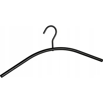 Věšák Šatní ramínko kovový Wenko černý