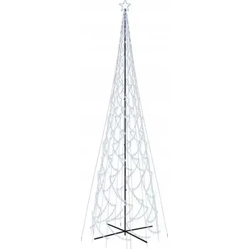 Vánoční stromek LED Vánoční Stromek Kuželový s Světelnými Efekty, 230x800 cm, Studená Bílá