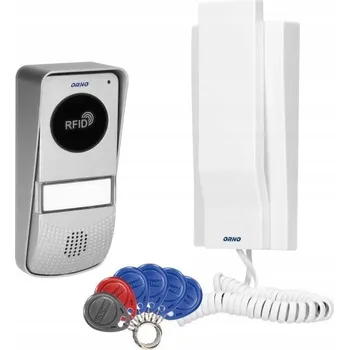 Videotelefon DOMOFON PRO BRANKU, VRATA, ČTEČKA RFID KLÍČENEK, POVRCHOVÁ MONTÁŽ