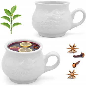 300 ml kameninový hrnek na svařené víno, horkou čokoláda dárek