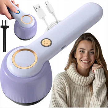 Odžmolkovač ODŽMOLKOVAČ ČALOUNĚNÍ STROJEK NA SVETRY AKUMULÁTOR USB ŠTĚTEC 3v1