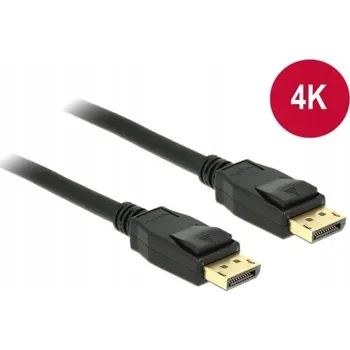 Video kabel Audio-video kabel Delock 83807, černý, 3 m