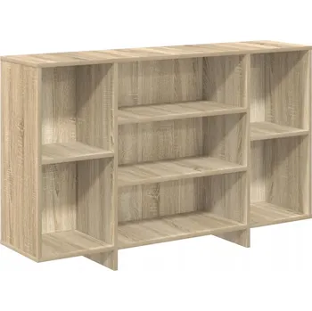 Komoda Skříňka s policemi Moderní design Dub Sonoma 120x30x75 cm