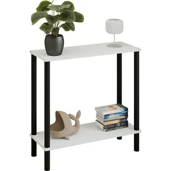 Toaletní stolek Nábytek PEGAS s.r.o. Konzole Claro 80x30 cm - různé barvy na výběr - Bílá Mat, černá Mat