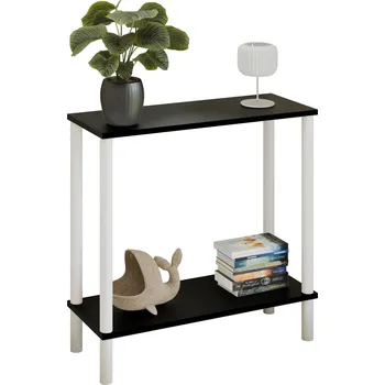 Toaletní stolek Nábytek PEGAS s.r.o. Konzole Claro 80x30 cm - různé barvy na výběr - černá MiniPearl, Bílá Matná