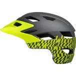 BELL Cyklistická přilba - SIDETRACK - šedá/žlutá (47-54 cm)