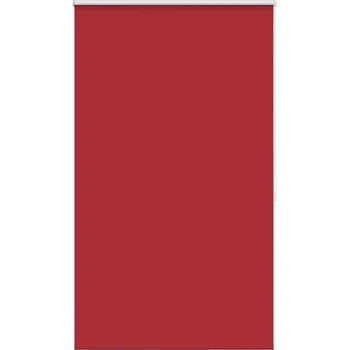 Roleta Zatemňovací roleta s postříbřenou vrstvou červená 100x175 cm