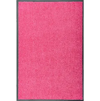 Rohožka Protiskluzová rohožka z polyamidu, růžová, 90x60 cm, PVC