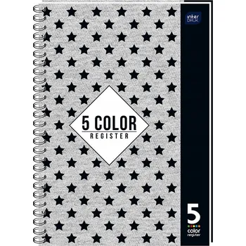 Interdruk Kroužkový Blok A4, 100 listů, měkká vazba