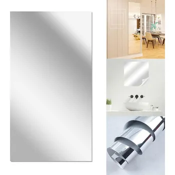 Zrcadlo FÓLIE SAMOLEPICÍ ZRCADLO NA NÁSTĚN 60X200CM