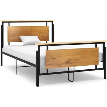 Postel Kovová postel G04V 120x200 dub