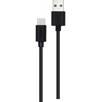 Datový kabel Kabel Philips USB - USB typu C 1 m černý