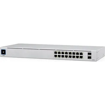 Switch Switch Ubiquiti USW-16-POE Gigabit Layer 2 PoE+ (Switch)