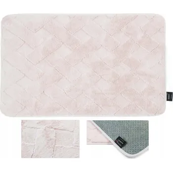 Obraz Plyšový Koberec z králičí Kožíšek do koupelny 50x70cm