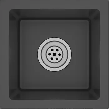 Obraz Jednokomorový dřez G03V 1 polypropylen černý