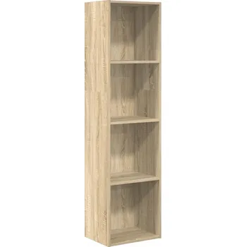 Knihovna Police G04V 4 x 4 cm dub sonoma