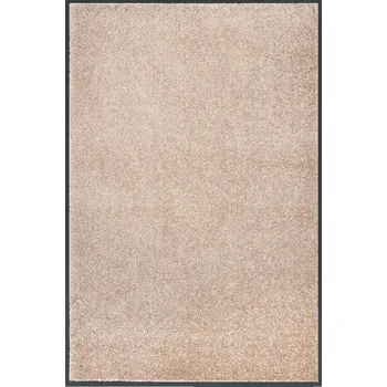 Rohožka Vstupní rohožka velurová protiskluzová béžová 80 x 120 cm