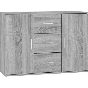 Komoda Příborník G07V, odstíny šedé, 7 x 7 x 7 cm