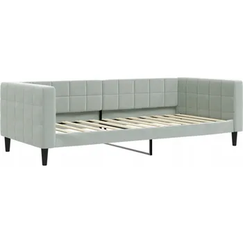 Postel Dřevěná postel G02V 200x200 šedá