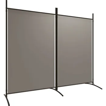 Paraván Paraván skládací pro rozdělení místností, antracitový, 175x180 cm