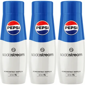 Sirup pro výrobník sody SodaStream koncentrát Pepsi x3 sirup do vody 440 ml