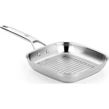Pánev BRA Pánev grilovací SIGNATURE 28 x 28 cm, nerez