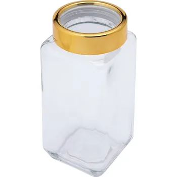 Sklenice Skleněná zavařovací sklenice se šroubovacím víčkem Altom Design 1 l