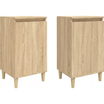 Noční stolek Noční stolek z dřevotřísky, dub sonoma, 40x35x70 cm