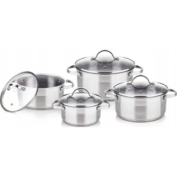 Hrnec Sada hrnců Lamart Shape nerezová ocel 4 ks