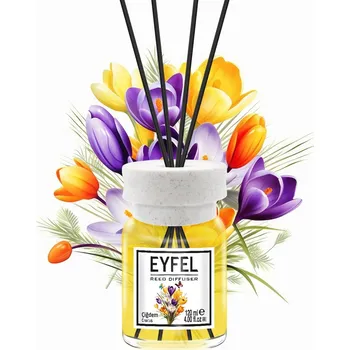 Osvěžovač vzduchu Eyfel vůně do bytu osvěžovač vzduchu difuzér + tyčinky 120 ml krokus