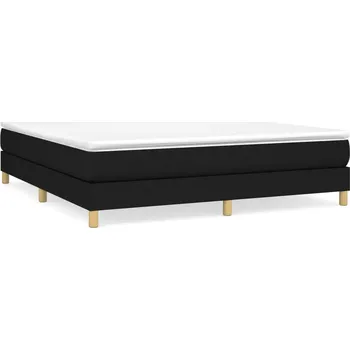 Postel Dvojlůžková postel imitace dřeva G02V 180x200 černá