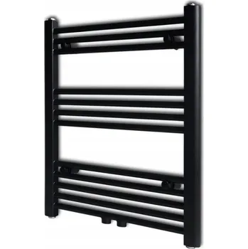 Radiátor Koupelnový radiátor vodní 370 W 4 x 764 mm černý