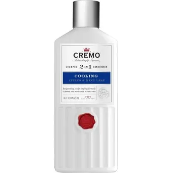Šampon Osvěžující šampon a kondicionér 2v1 Citrus & Mint Leaf (Cooling Shampoo 2in1 Condicioner) Cremo - 473 ml