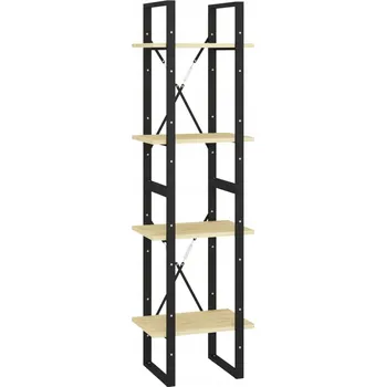 Knihovna Regál G03V 3 x 3 x 3 cm dub