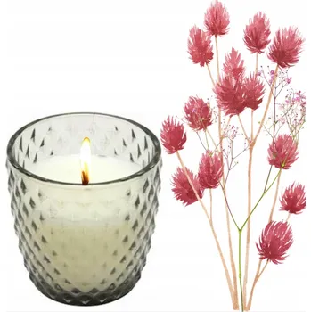 Svíčka Tradiční svíčka GREEN FLOWER SIA HOME 1 ks