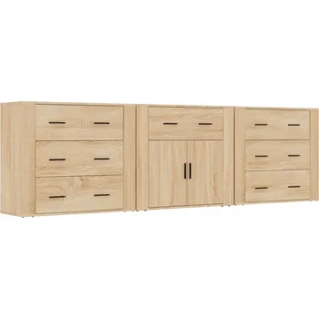 Komoda Skříňka z dřevotřísky, dub sonoma, 80x33x70 cm