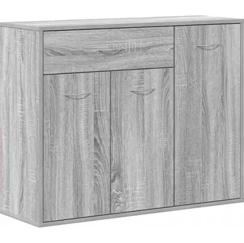 Komoda Minimalistická skříňka Šedý dub Sonoma 88x30x70 cm