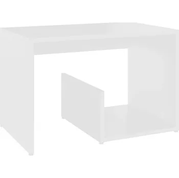 Konferenční stolek Konferenční stolek, bílý, dřevotříska, 59x36x38 cm
