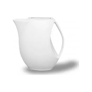 Konvice na čaj Konvice kávová, český porcelán, Loos, 1,30 l, bílá, Thun 1794